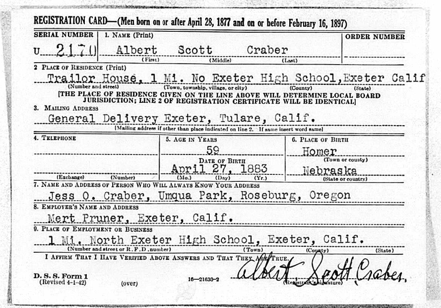 Albert Scott Craber